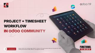 Project + Timesheet Workflow in Odoo Community | Odoo Features &amp; Tips | Odoo 19 Functional Tutorials