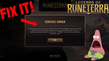 Tutorial Mengatasi Login/Register Server Error - LOR Beta! LegendsOfRuneterra