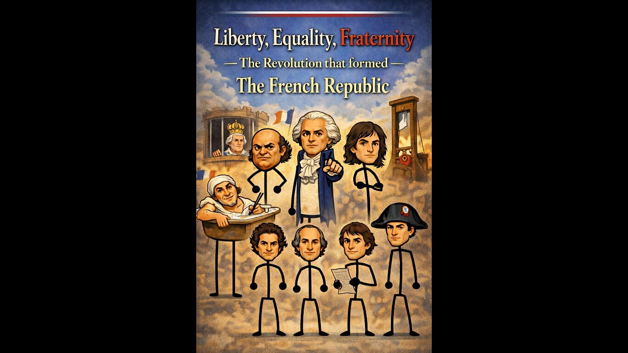Liberty, Equality, Fraternity. The Revolution that formed the French Republic
