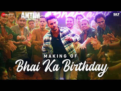 ANTIM: Making of Bhai Ka Birthday | Salman Khan, Aayush Sharma | Sajid K, Hitesh M, Nitin R | 26 Nov