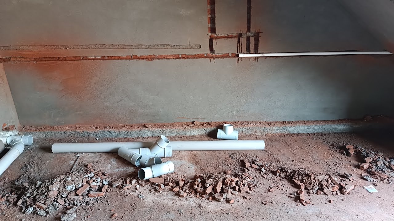 Kitchen bathroom pvc pipe fittings YouTube
