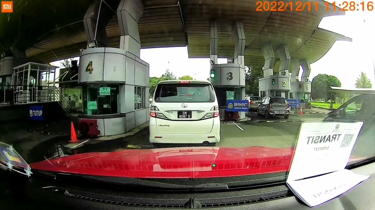 Perjalanan dari Sg Tujoh, Miri ke Jambatan Sultan Hj Omar Ali Saifuddien, Brunei Darussalam