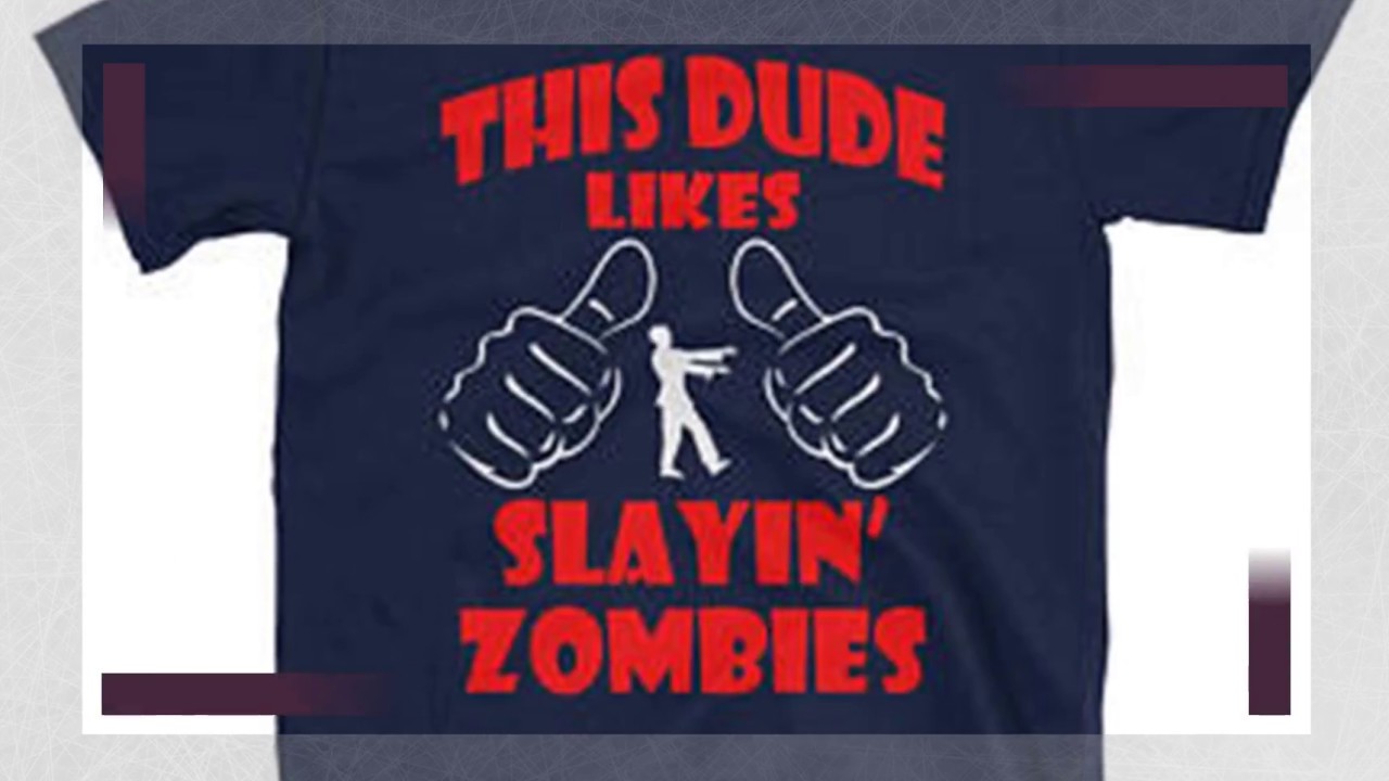 The Best Zombie Shirts to Get as Gifts YouTube