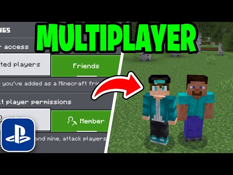 How To Play Minecraft Multiplayer On PS4/PS5! - Tutorial