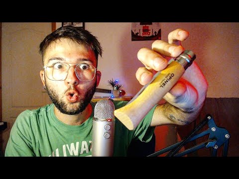 ASMR Français - COUTEAU OPINEL N°8 🔪 (LE couteau français)