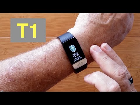 Bakeey T1 Thermometer, ECG, Blood Pressure, Blood Oxygen Fitness/Health Band: Unboxing & 1st Look