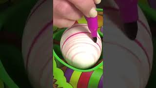 EASTER EGG DECORATING WITH EGGMAZING!🐰 #shorts
