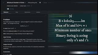 MINNOO | CodeChef Solution | Rating: 604 | Codies | C++