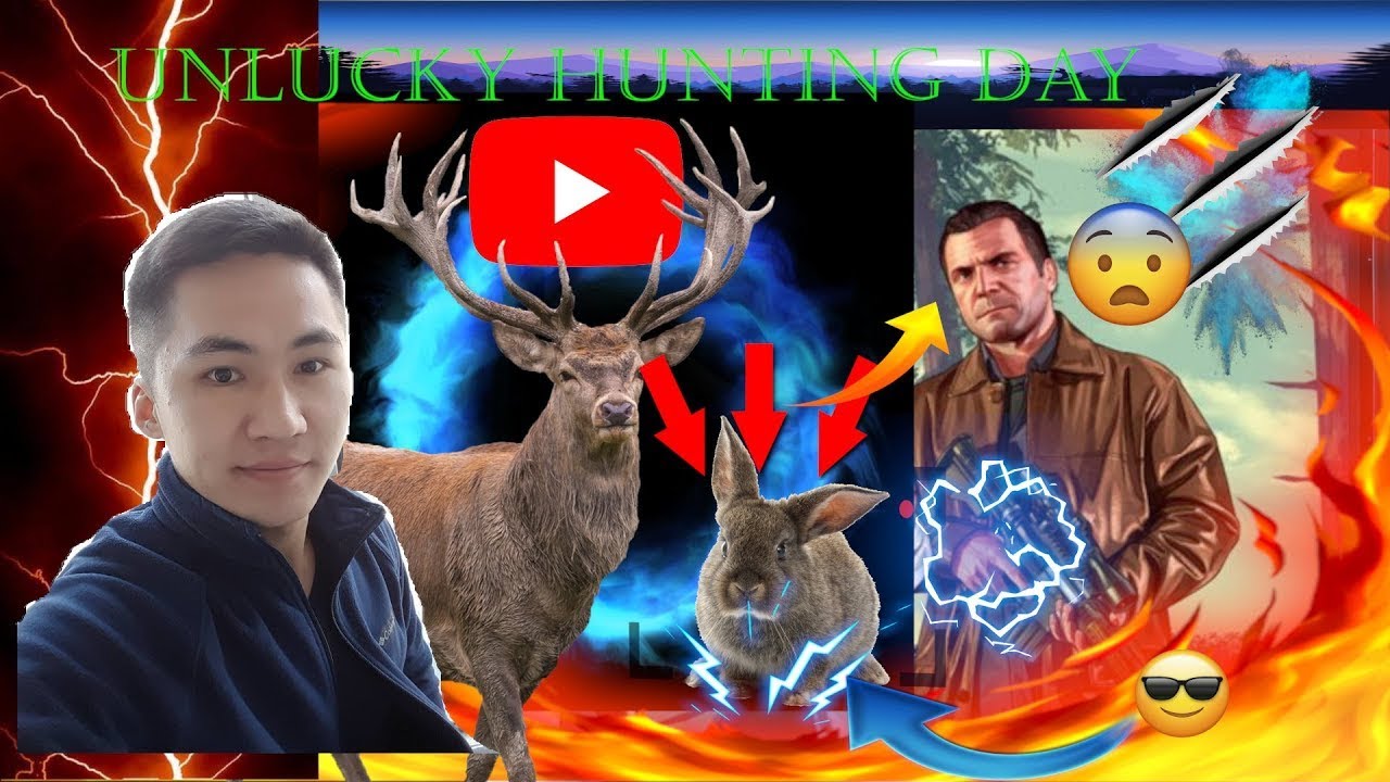 Unlucky Hunting day of Mr  Michael / Неудачная охота с Мистером Майклом GTA 5 Funny moments