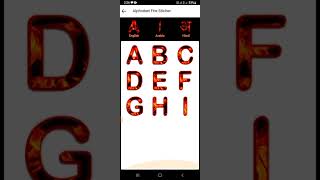 how we use fire taxt photo frame app in mobile phone screenshot 3