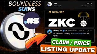 🔥LANÇAMENTO🔥NOVO AIRDROP TOKEN BOUNDLESS (ZKC) NA BINANCE💰LISTAGEM EM BREVE SERA MAIS UM SUCESSO?💰