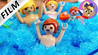 Playmobil Příběh Párty Ve Vile Bazén Plný Slizu? Rodina Dvořákova