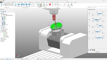 PowerMill 5 Axis Blade Finishing | PowerMill 5 Axis Machining