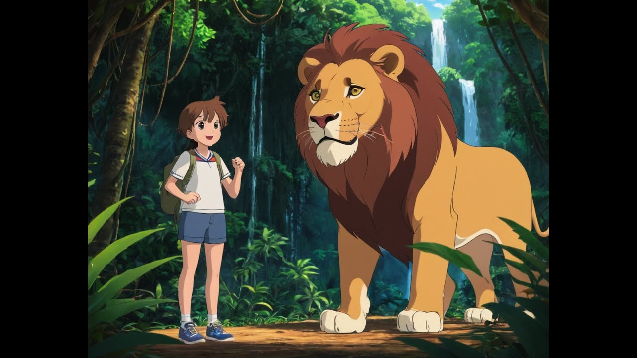 Leo the Kind Lion Saves a Lost Boy | Heartwarming Moral Story for Kids ...