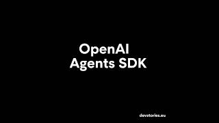 OpenAI Agents SDK · 17/18 · Low-Latency Voice with Realtime Agents
