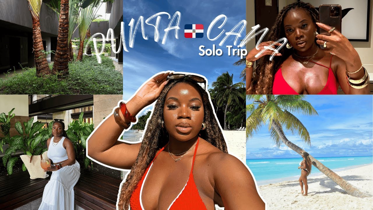 My First Solo Trip to Punta Cana | All-inclusive Resort & Soana Island Day Trip Travel Vlog