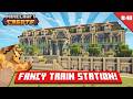 I Built a FANCY TRAIN STATION for my new District in Minecraft Create Mod! [#40]