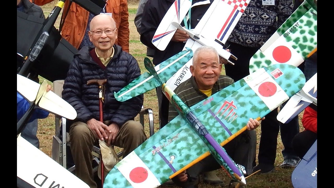 Ｕコン山崎與氏 飛燕の飛行「竹林悟氏を囲む集い」にて