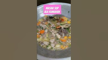 sup daging sapi #rame #food #belajarmasakyuk #cooking