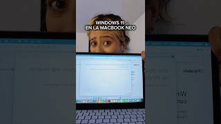 ¿Windows 11 en la MacBook Neo? Así funciona #windows #macbookneo #apple