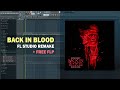 Pooh Shiesty - Back In Blood ft. Lil Durk (FL Studio Remake   Free FLP)