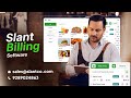 Pos Billing Machine with Slant Billing Software|Restaurant Pos Machine Using Tablet + Printer|