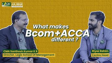 Director, CMA Santhosh Kumar K R unveils the incredible benefits of pursuing the B.COM+ACCA course.