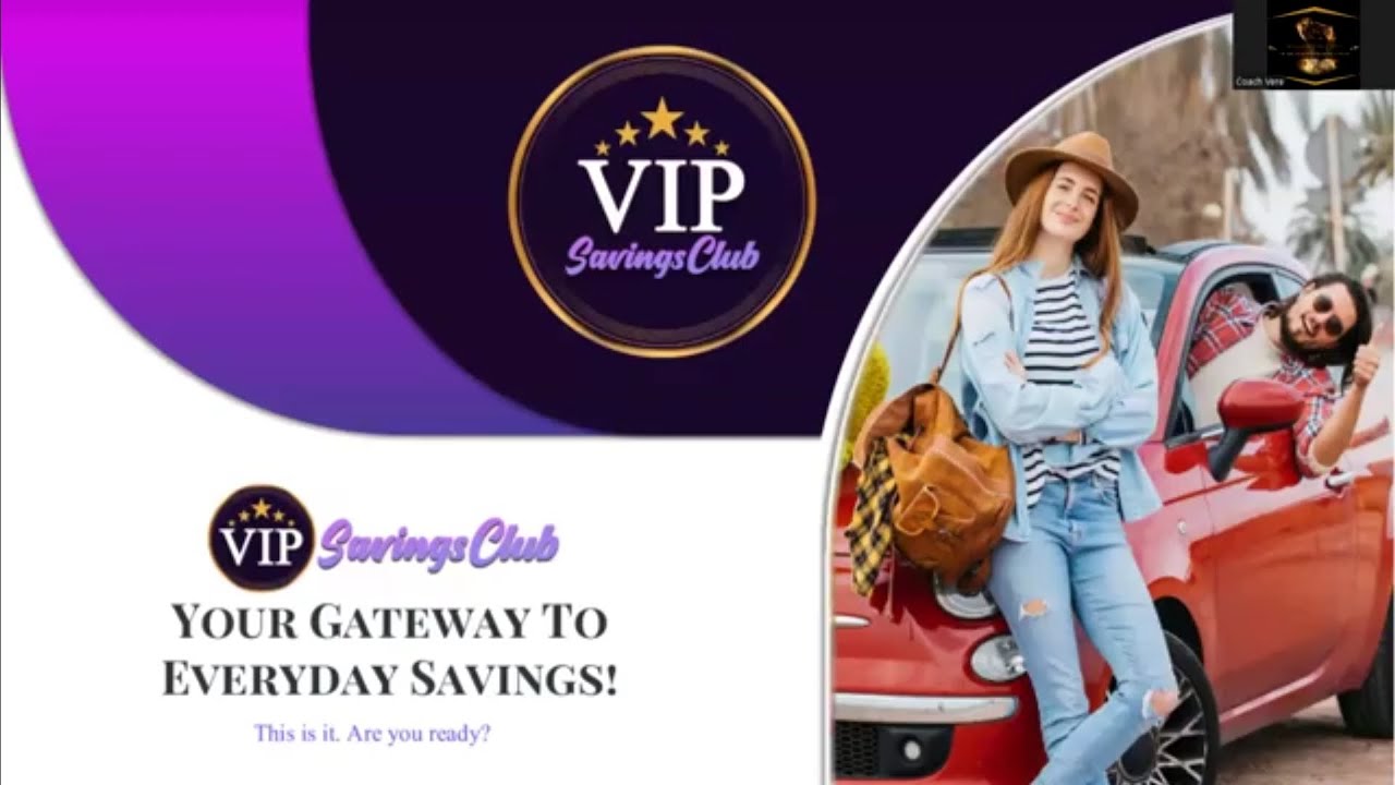 VIP Savings Club. A World of Savings & The Most Lucrative Pay Plan under 5 mins