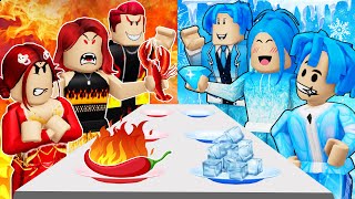 ROBLOX Brookhaven 🏡RP: 🔥❄HOT Family vs COLD Family: Will they become friends? | Gwen Gaming Roblox