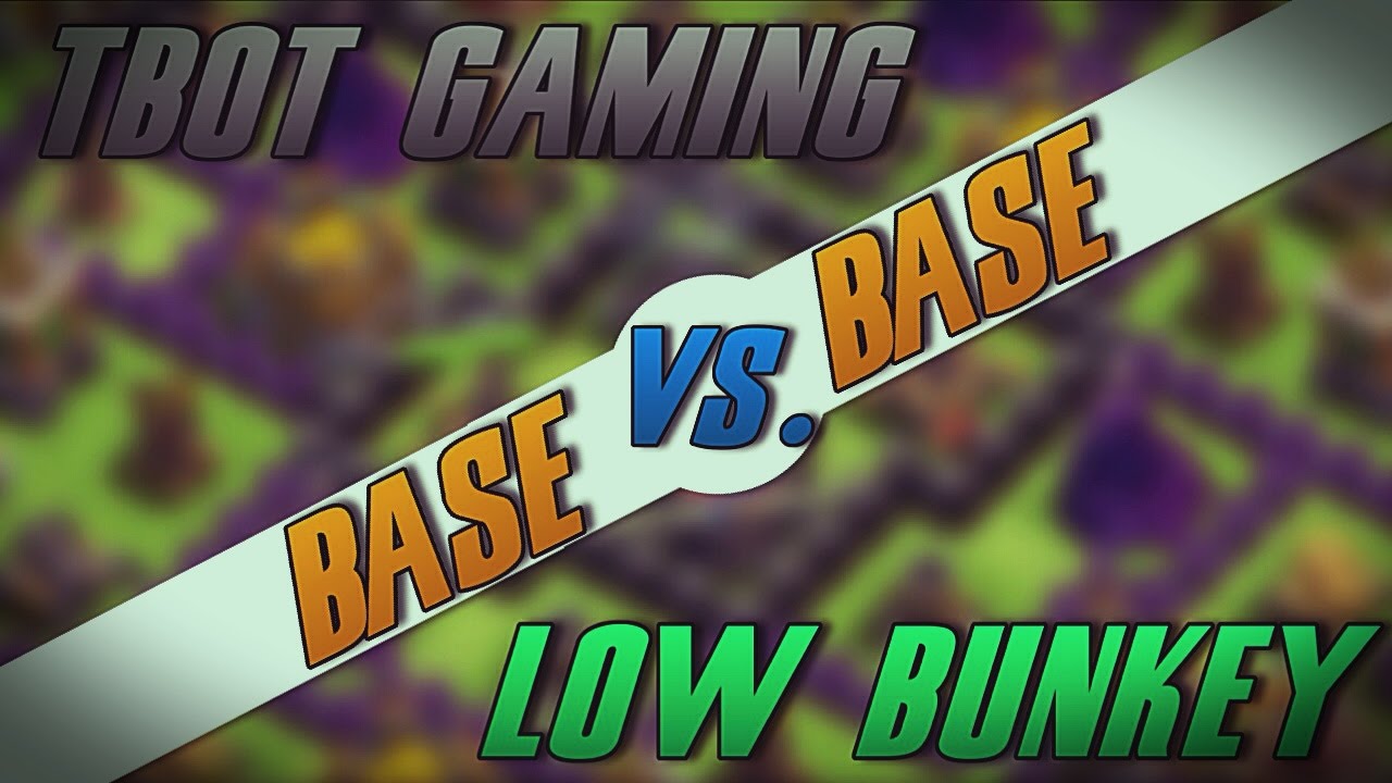 Clash of Clans | Base vs Base Ep.5 (With Low Bunkey) Town Hall 8 Farming Edition