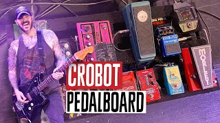 Chris Bishops Crobot Pedalboard