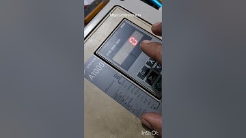 How to copy parameters in yaskawa A1000.