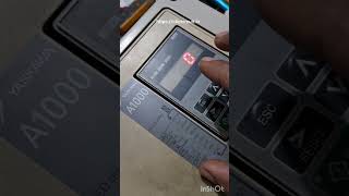 How to copy parameters in yaskawa A1000.