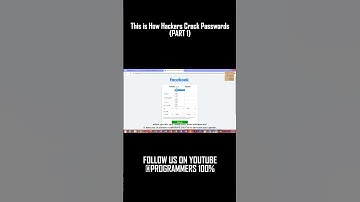 This how hackers crack passwords part 1 @Programmers100p