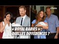 « Royal babies » : les différences entre les deux couples