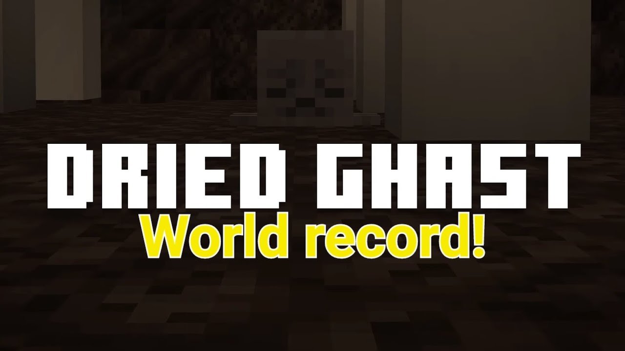 Happy ghast speedrun world record in Minecraft Bedrock edition?! (