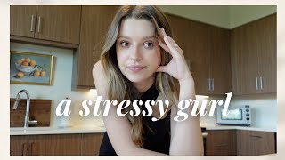 VLOG: me, trying my best not to be a stressy gurl