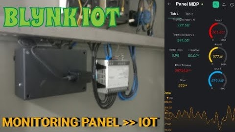 Sistem Monitoring Power Meter Panel 3 Phase Berbasis IoT