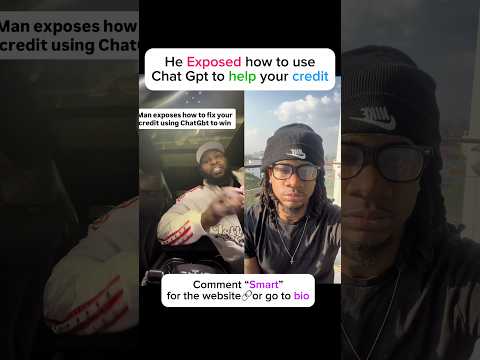 He exposed how he used chat gpt for credit