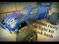 TRAXXAS RUSTLER VXL | DUSK LIGHT KIT BASHING | CUSTOM JCONCEPTS ILLUZION HIGH-SPEED RUSTLER BODY