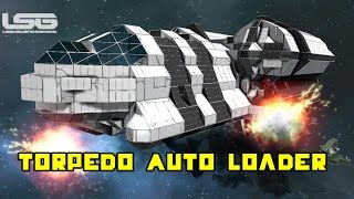 Space Engineers - Torpedo Auto Loader Concept, Mechanical Fun