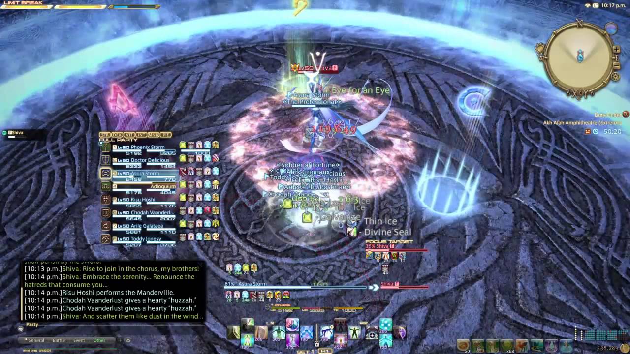 Final Fanasty XIV: Shiva Extreme (Team Sabertooth)