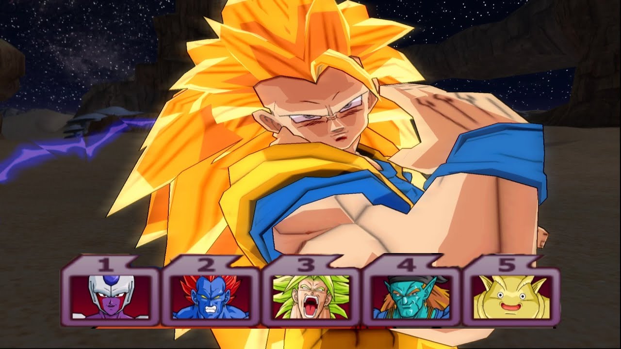 【TAS】Goku VS Movie Villains (Enhanced Red Potara) | DBZ: Budokai Tenkaichi 3