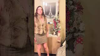 Faux Fur Outfit For Winter