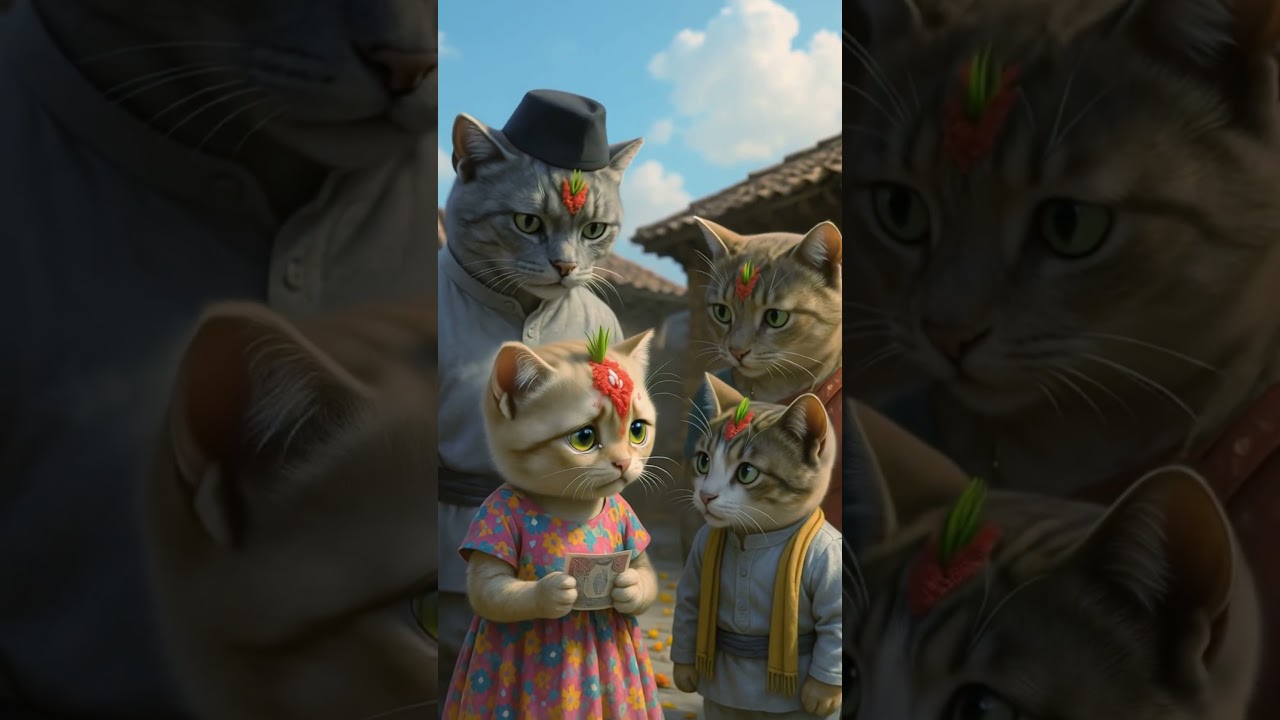 Dashain Family Fun: Son, Sister & Tika Celebration