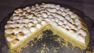 Tarte Aux Citron Meringuée Sans cuisson Rapide Et Facile/تارت الليمون