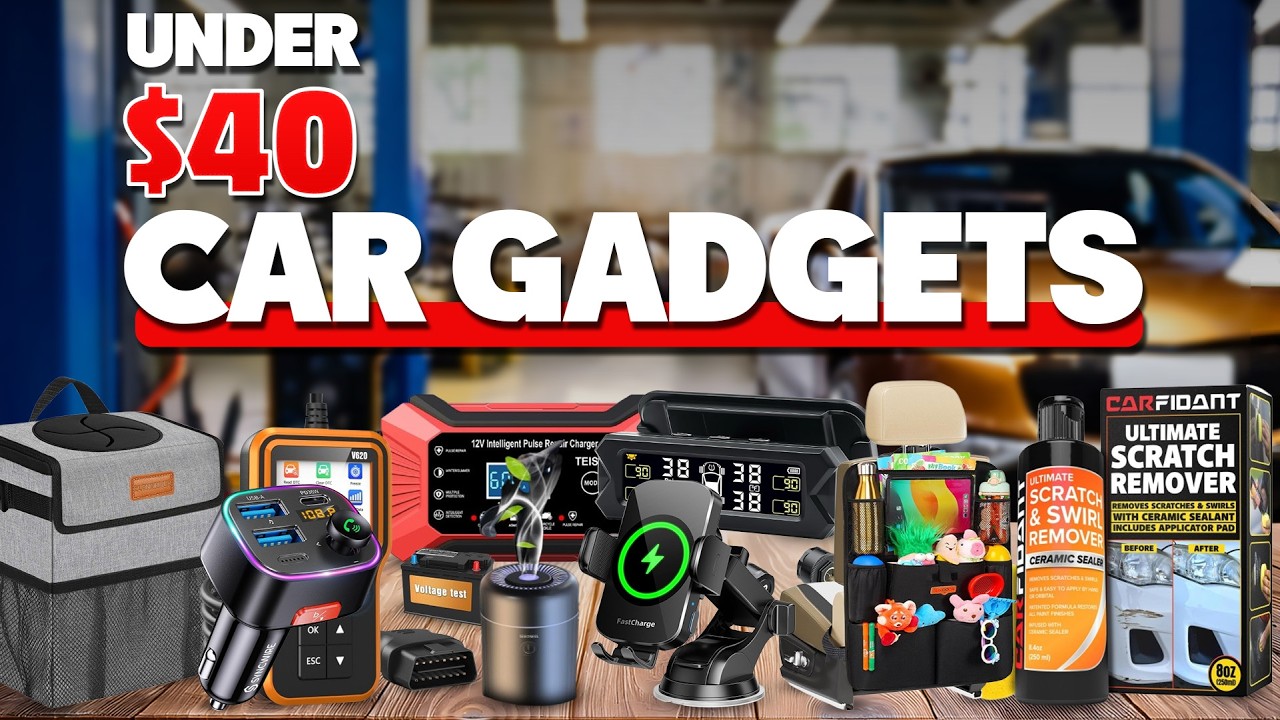 50 Must Have Car Gadgets on Amazon You Need NOW Under $40 - YouTube