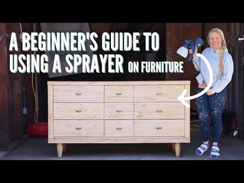 Spraying Furniture for BEGINNERS - EVERYTHING YOU NEED TO KNOW!