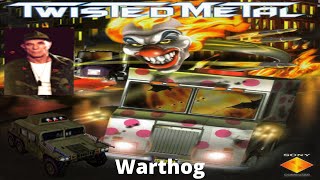 Twisted Metal (Ps1) Warthog Longplay
Every year, a mysterious man named Calypso sends e-mails to renowned drivers, inviting them to compete in a tournament called Twisted Metal. The conditions of the tournament are anything but ordinary: opponents fight each other in armored vehicles with mounted weapons. The winner receives an audience with Calypso, and is granted a single wish - a wish without limits, be it money, power, or even our reality itself. In 2005, the annual tournament is held again in Los Angeles, and twelve drivers, each with his own agenda, have come to compete to death.
Twisted Metal is a vehicular combat game. The player selects one of the twelve available drivers and takes part in the competition. In the one-player story mode, the player must progress through six combat stages; all the opponents must be destroyed in order to win the race.
All the vehicles are equipped with two mounted machine guns; though relatively weak, they have unlimited ammunition. Other weapons can be picked up by driving over them during the races. These include fire and homing missiles, land mines, tire spikes, and others. Each participant has a life bar, which can be replenished by entering a specific area on the stage.
Timestamps
Start (00:00)
Intro (00:50)
Arena Duel (02:44)
Warehouse District Warfare (04:05)
Freeway - Free For All (07:50)
River Park Rumble (13:38)
Assault on Cyburbia (18:11)
Rooftop Combat - The Final Battle (25:56)
Minion - Final Boss (27:53)
Ending (31:10)
Cut Ending (33:03)
Credits (34:23) Twisted Metal (Ps1) Warthog Longplay