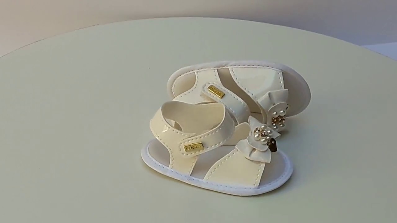 sandalia recem nascido feminino